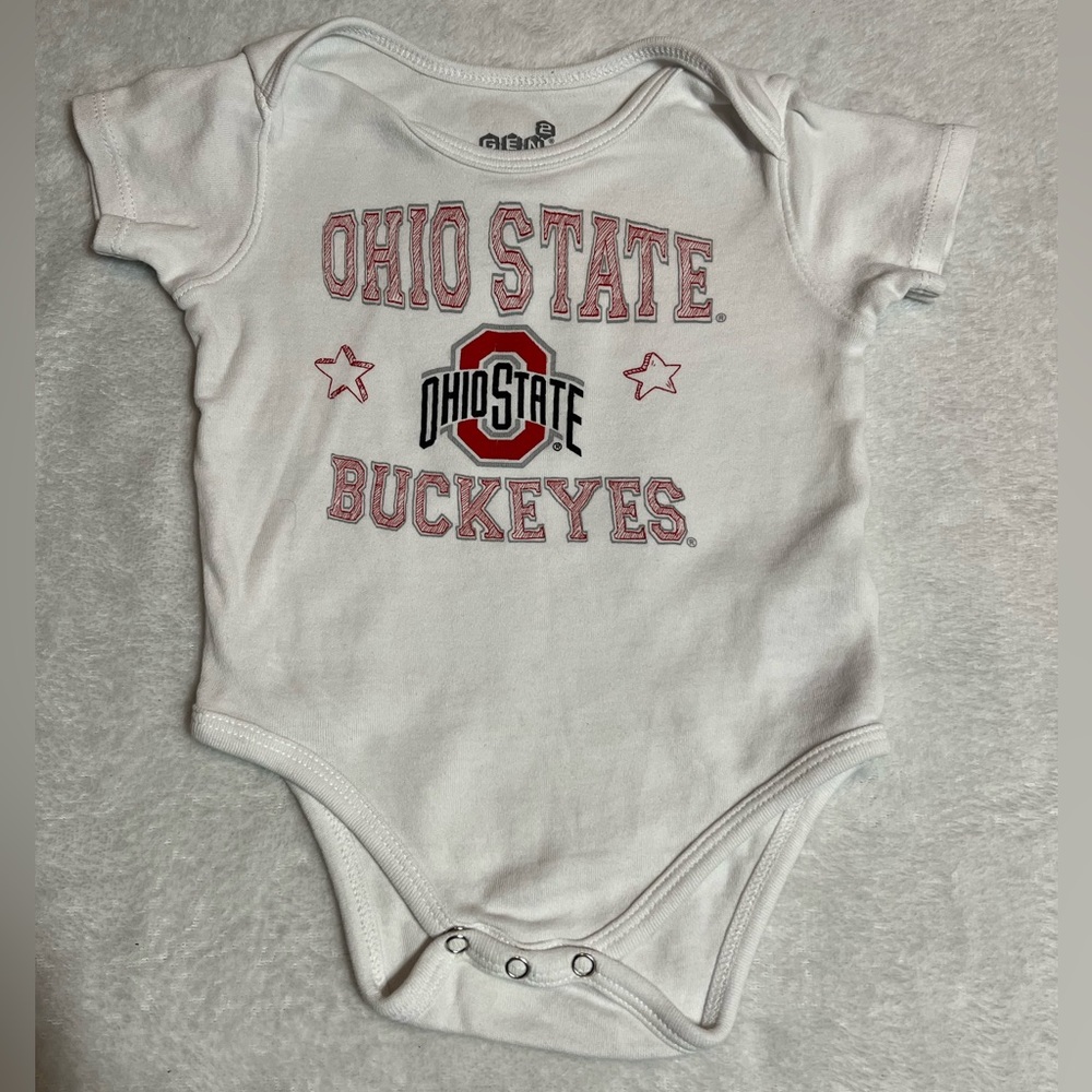Ohio State Buckeyes Baby Onesie Bundle - Picture 6 of 10